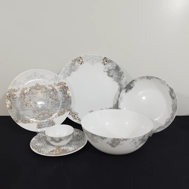 سرویس آرکوپال 26 پارچه دینو مدل مینل خاکستری ارسال رایگان