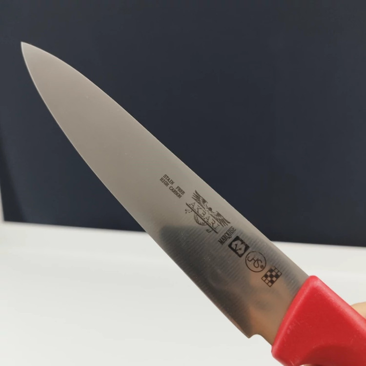 چاقو آشپزخانه اکبری دسته قرمز مدل P723 بسته 1 عددی ارسال رایگان
