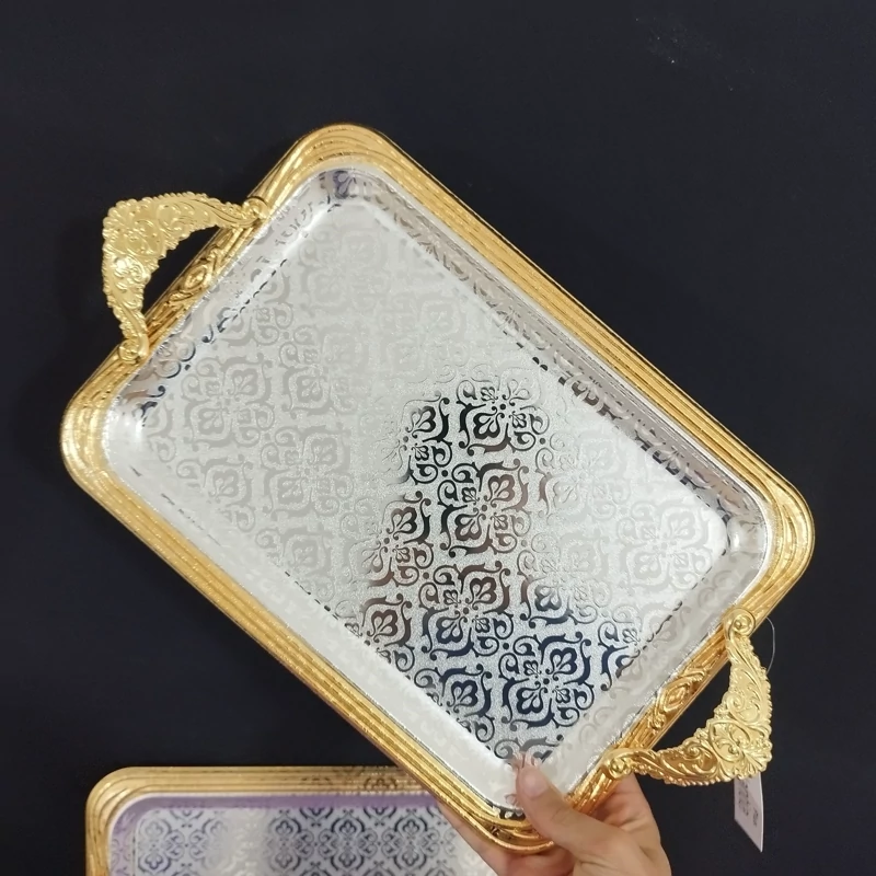سینی استیل 2 تایی مستطیل بارادانتیا کد 1232SG با ارسال رایگان