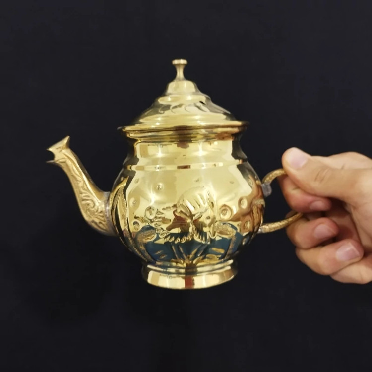 ست کنار سماوری کوچک زرد قلم ارسال رایگان