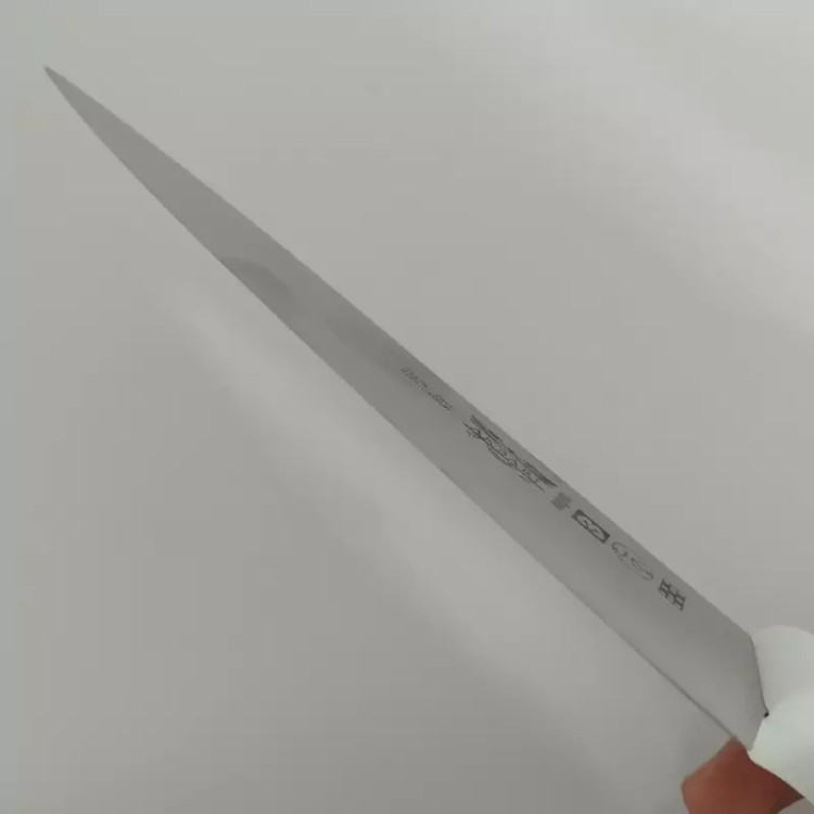 چاقو آشپزخانه اکبری دسته سفید کد 87A بسته 1 عددی