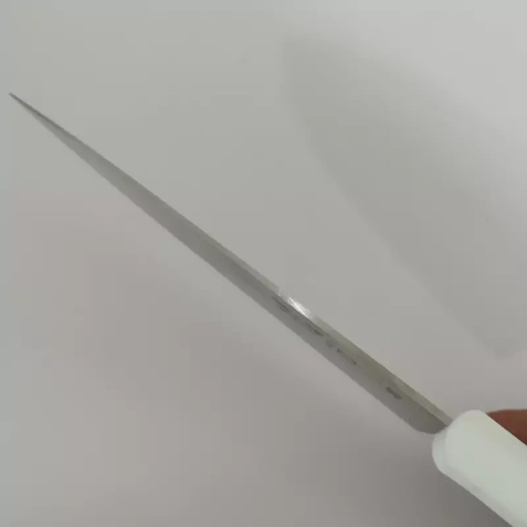 چاقو آشپزخانه اکبری دسته سفید کد 87A بسته 1 عددی