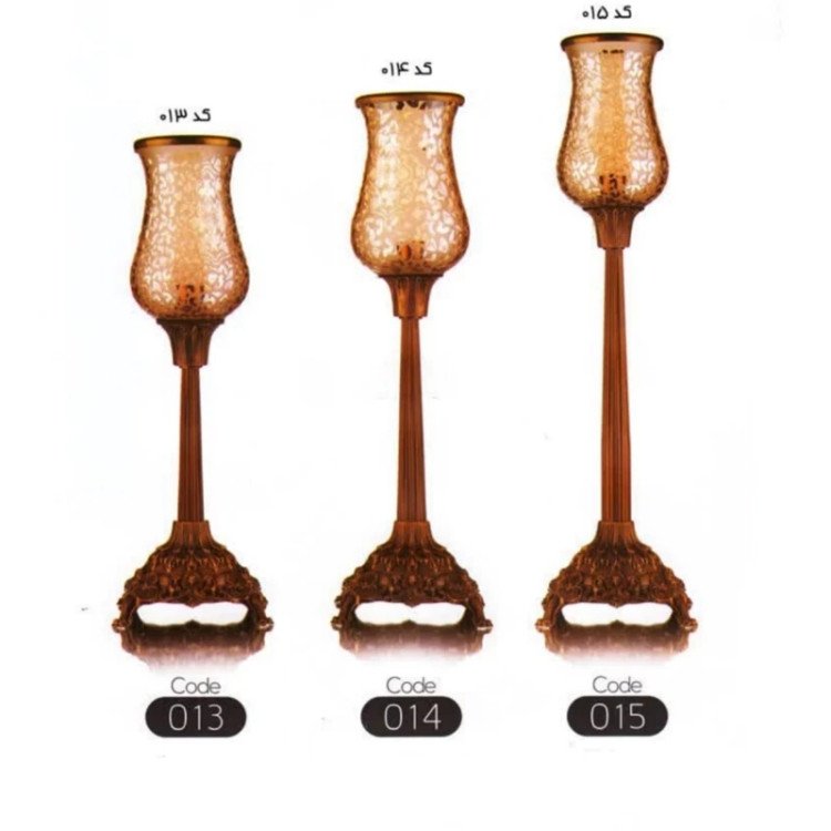 شمعدان متوسط طرح دلوین کد 014