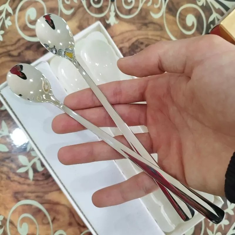قاشق شربت خوری برند کابان KABAN مدل شیکاگو بسته 12 عددی