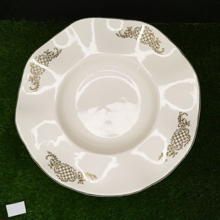 میوه خوری سرامیکی لب طلا آرتور کد 3142 با ارسال رایگان