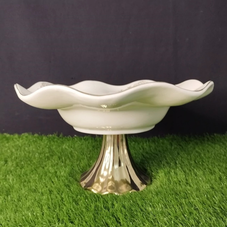 میوه خوری سرامیکی لب طلا آرتور کد 3142 با ارسال رایگان