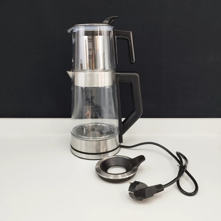 چای ساز دیجیتالی لمسی دلمونتی مدل DL-450 با ضمانت 24 ماهه ارسال رایگان