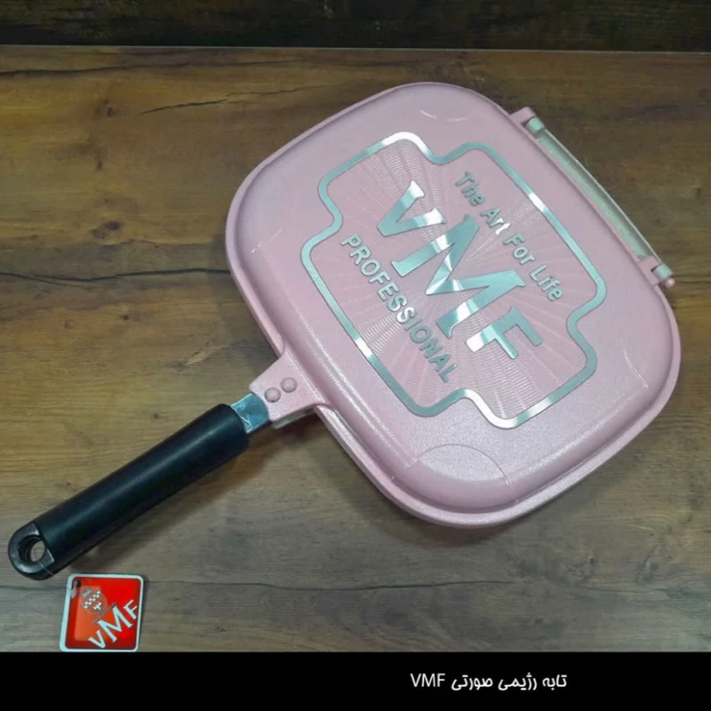 تابه رژیمی 32 سانت VMF رنگ صورتی با ارسال رایگان