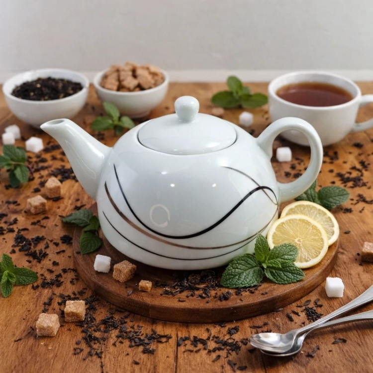 قوری چینی پارس مدل T5-134 ارسال رایگان