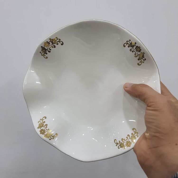 پیش دست سرامیکی لب طلا آرتور کد 3125 بسته 6 عددی با ارسال رایگان