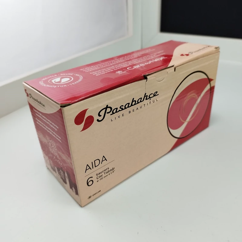 نعلبکی کوچک پاشاباغچه کد 54251 بسته 6 عددی