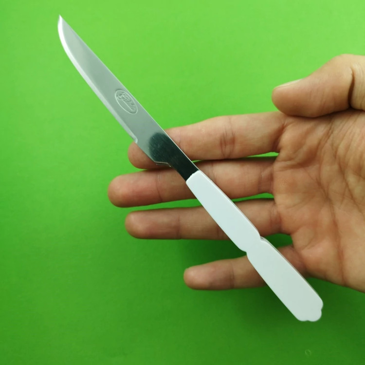 چاقو میوه خوری گیلدا مدل سفید کد 065 بسته 12 عددی با ارسال رایگان