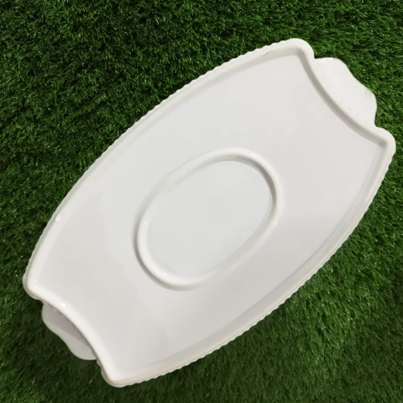 تابه بیضی سرامیک آماتیس لب طلا مدل ماهور کد 758G ارسال رایگان