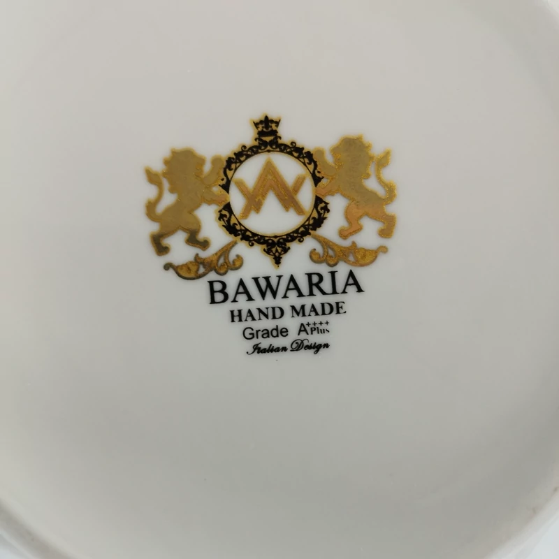شیرینی خوری پایدار چینی BAVARIA مدل گرد پرنس 052p با ارسال رایگان