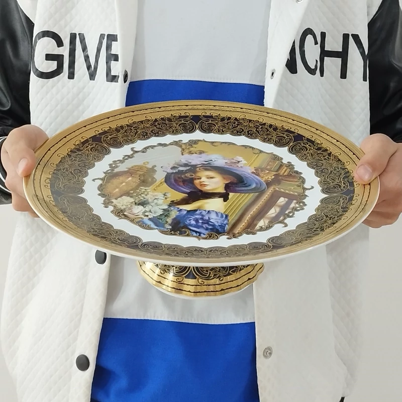شیرینی خوری پایدار چینی BAVARIA مدل گرد پرنس 052p با ارسال رایگان