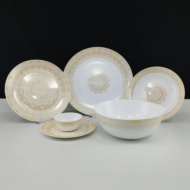 سرویس آرکوپال 26 پارچه دینو مدل لومین کرم