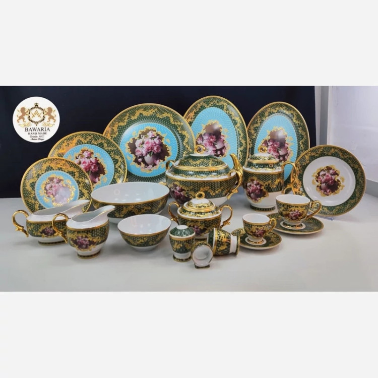 سرویس چینی 18 نفره 135 پارچه باواریا کد 533 با ارسال رایگان