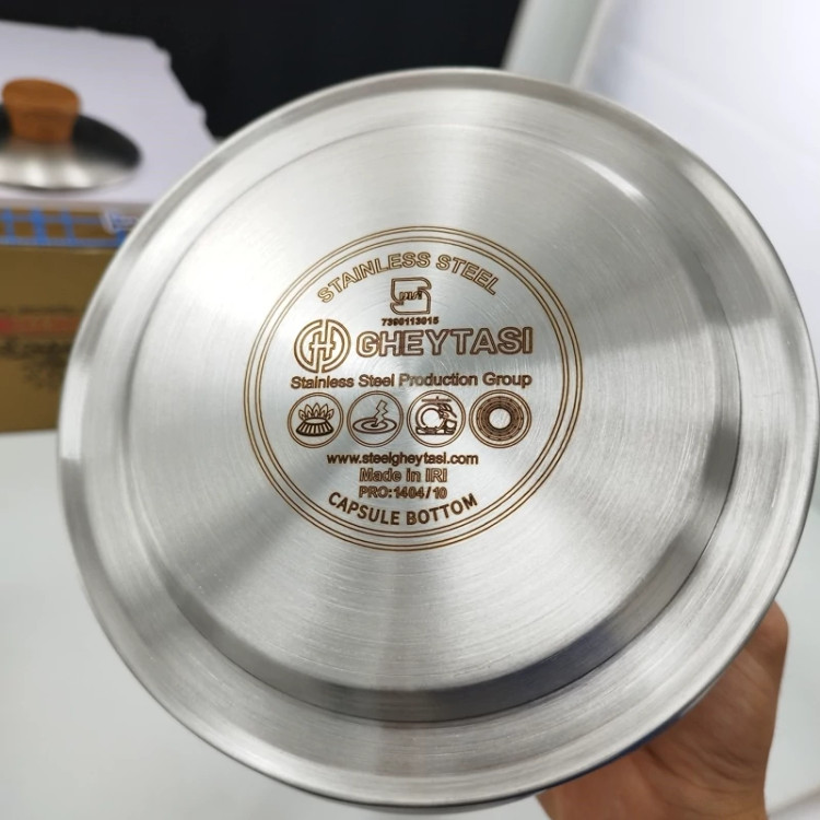 کتری استیل 3 لیتر قیطاسی کد 30507 با ضمانت 15 ماهه ارسال رایگان