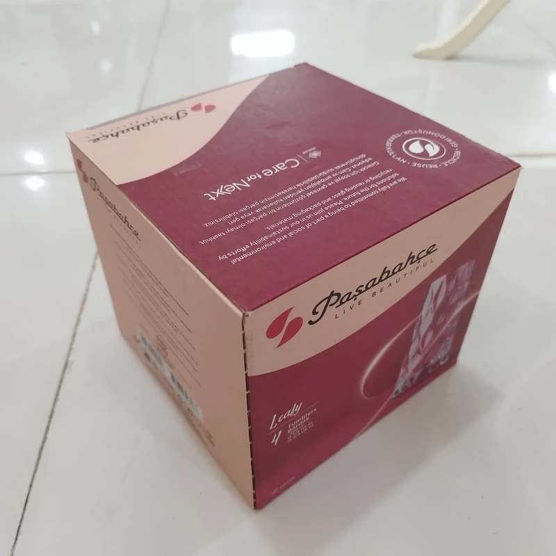 لیوان بلند پاشاباغچه مدل لیفی کد 420955 بسته 4 عددی ارسال رایگان