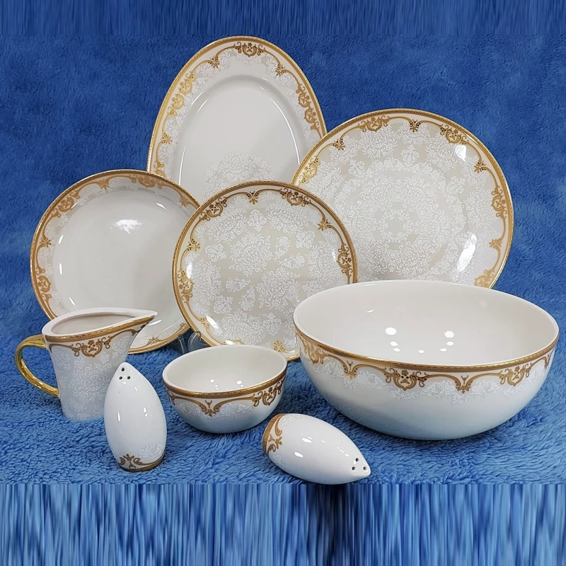 سرویس چینی 99 پارچه (12 نفره) پردیس کد 7008 ارسال رایگان