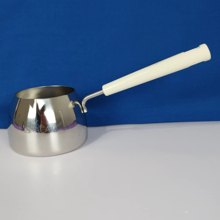 ست قهوه جوش استیل 3 عددی برند کاراجا ترکیه مدل بیسیک کرم ارسال رایگان