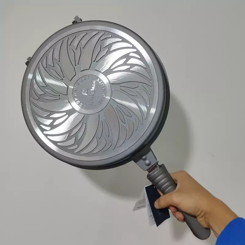 سرویس قابلمه گرانیتی 15 پارچه راکلند مدل جرمنی خاکستری
