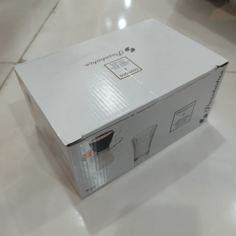 استکان چای خوری پاشاباغچه مدل دیاموند کد 52400 بسته 6 عددی ارسال رایگان