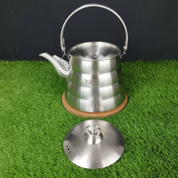 کتری استیل 2.5 لیتر برند قیطاسی کد 306000 T.GH با ارسال رایگان
