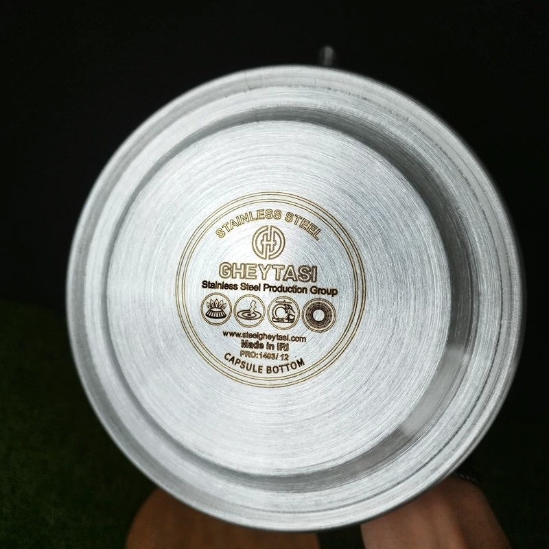 کتری استیل 2.5 لیتر برند قیطاسی کد 306000 T.GH با ارسال رایگان