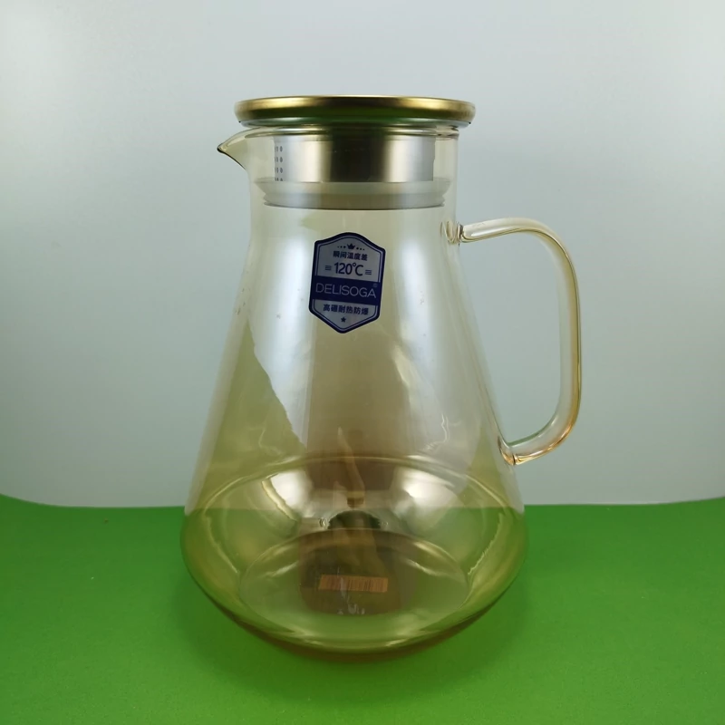 پارچ پیرکس 1900 میلی لیتر عسلی DELI کد 78 با ارسال رایگان