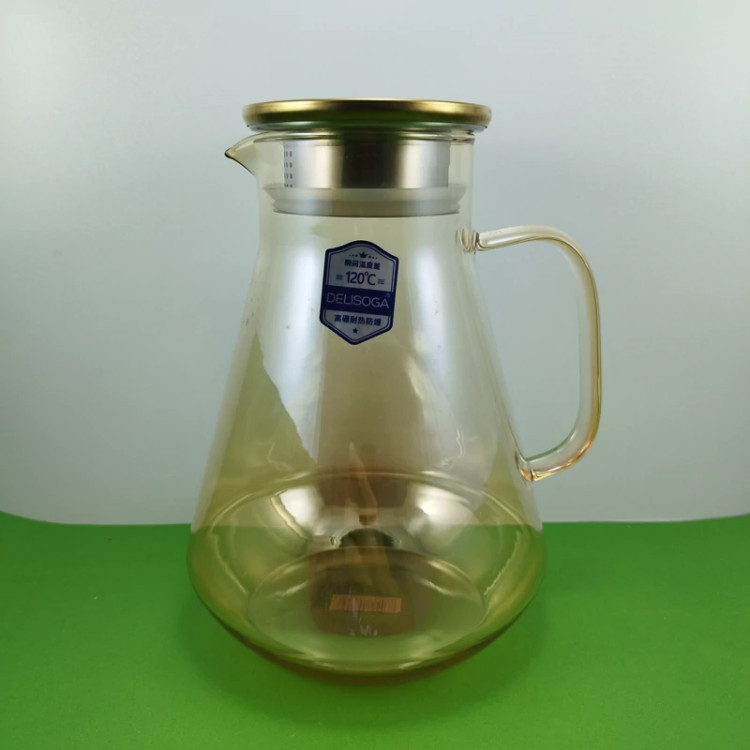 پارچ پیرکس 1900 میلی لیتر عسلی DELI کد 78 با ارسال رایگان