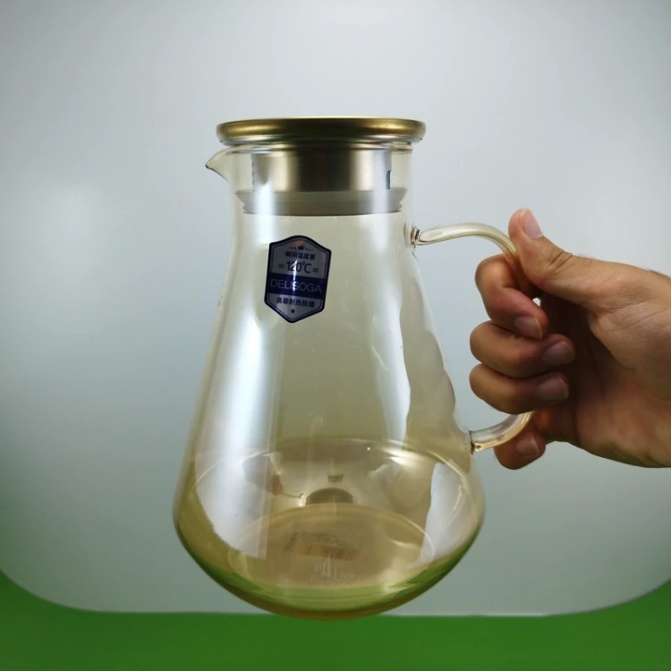 پارچ پیرکس 1900 میلی لیتر عسلی DELI کد 78 با ارسال رایگان