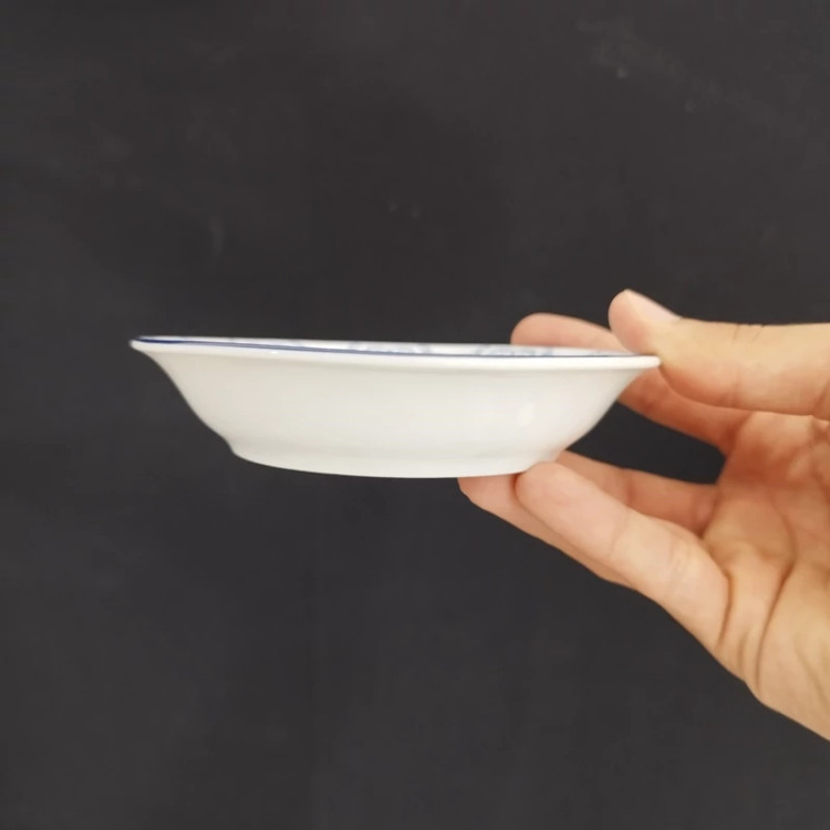 نعلبکی چینی تقدیس مدل گل ویام بسته 6 عددی ارسال رایگان