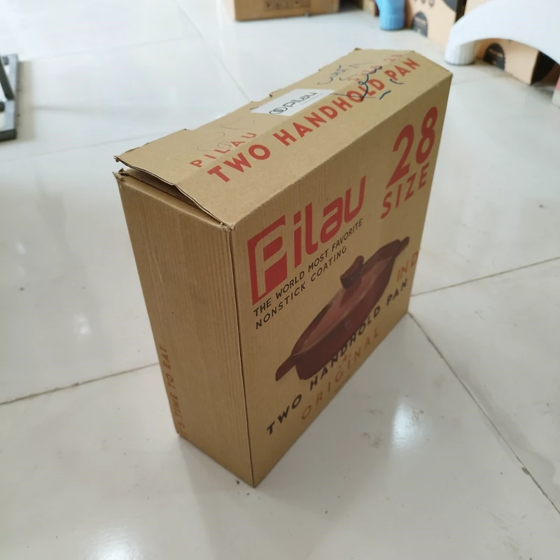 تابه گریل استیک پیلو PILAU رنگ قرمز شرابی سایز 28