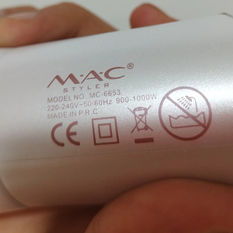 برس حرارتی حرفه ای ماک استایلر مدل MC-6653 با ارسال رایگان
