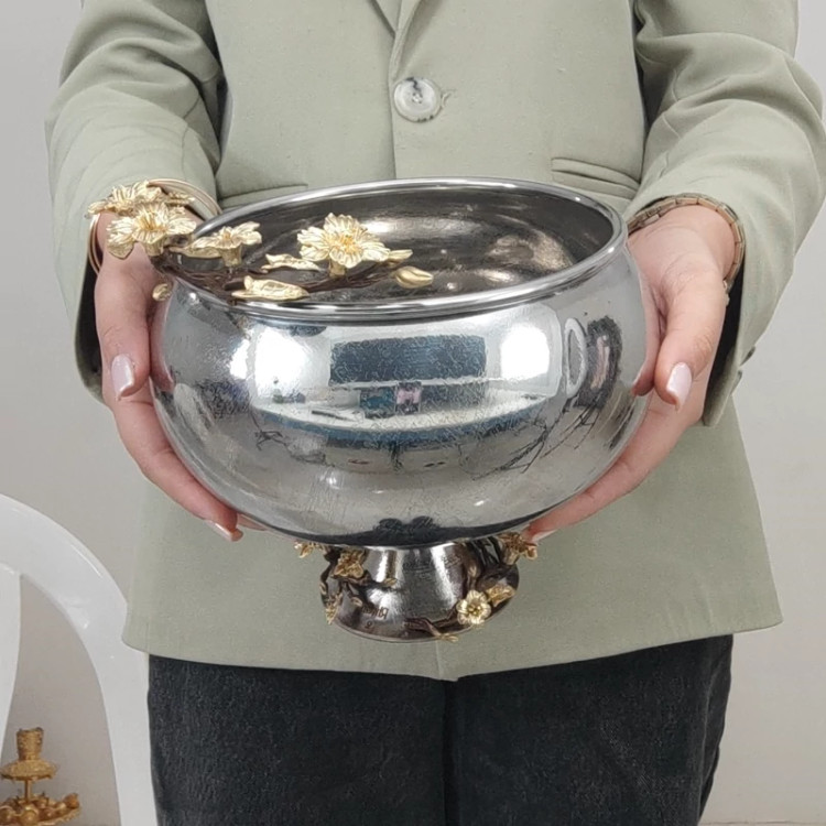 آجیل خوری استیل 17 سانت RHYTON مدل لیلیان کد 10734 با ارسال رایگان
