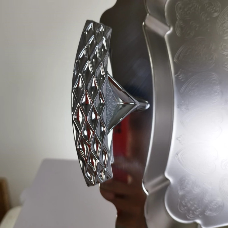 سینی استیل متوسط بی پایه ریور کد 7216 بسته 1 عددی با ارسال رایگان