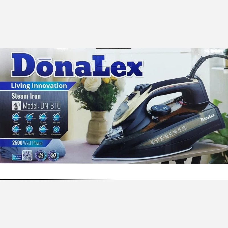 اتو بخار نانو سرامیک دونالکس مدل DN-810GB