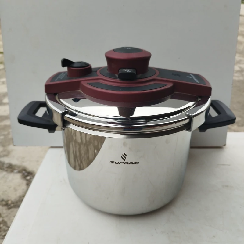 زودپز  درب کلیپسی 6 لیتر سوفرام ترکیه مدل نوا ارسال رایگان