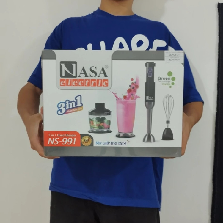 گوشت کوب 3 کاره ناسا خاکستری مدل NS-991 با ضمانت 18 ماهه با ارسال رایگان