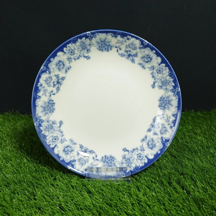 بشقاب خورشت خوری چینی توس مدل گل پاروس 21 سانت بسته 6 عددی با ارسال رایگان