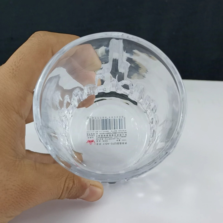 لیوان کوتاه اشکی مدل یوجینگ 300CC کد 3702 بسته 6 عددی ارسال رایگان