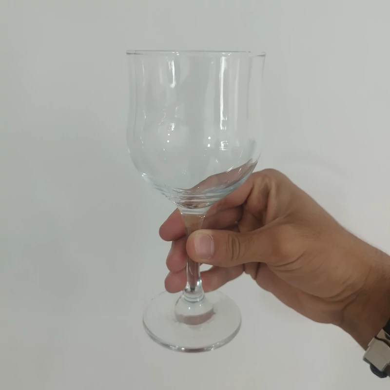 لیوان پایه دار پاشاباغچه مدل ساده کد 44163 بسته 6 عددی با ارسال رایگان