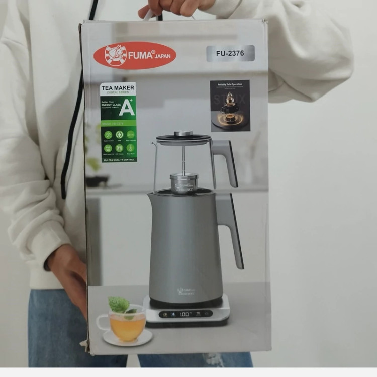 چای ساز روهمی فوما مدل FU-2376 خاکستری با 12 ماه گارانتی با ارسال رایگان