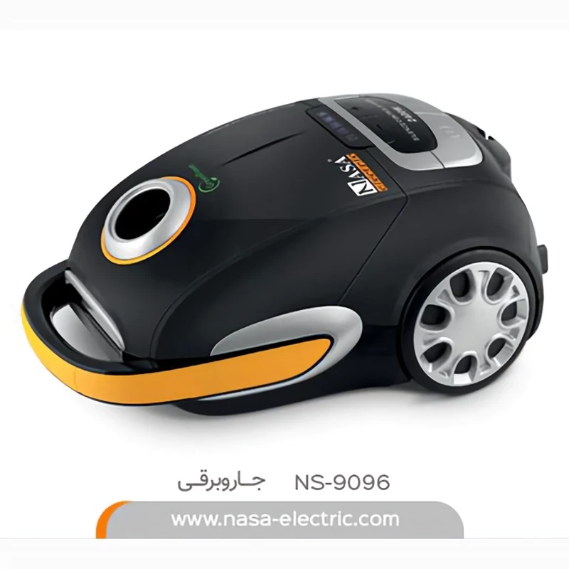 جارو برقی مشکی زرد ناسا مدل 9096 با ارسال رایگان