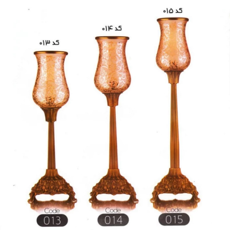 شمعدان کوچک طرح ساریا کد 013