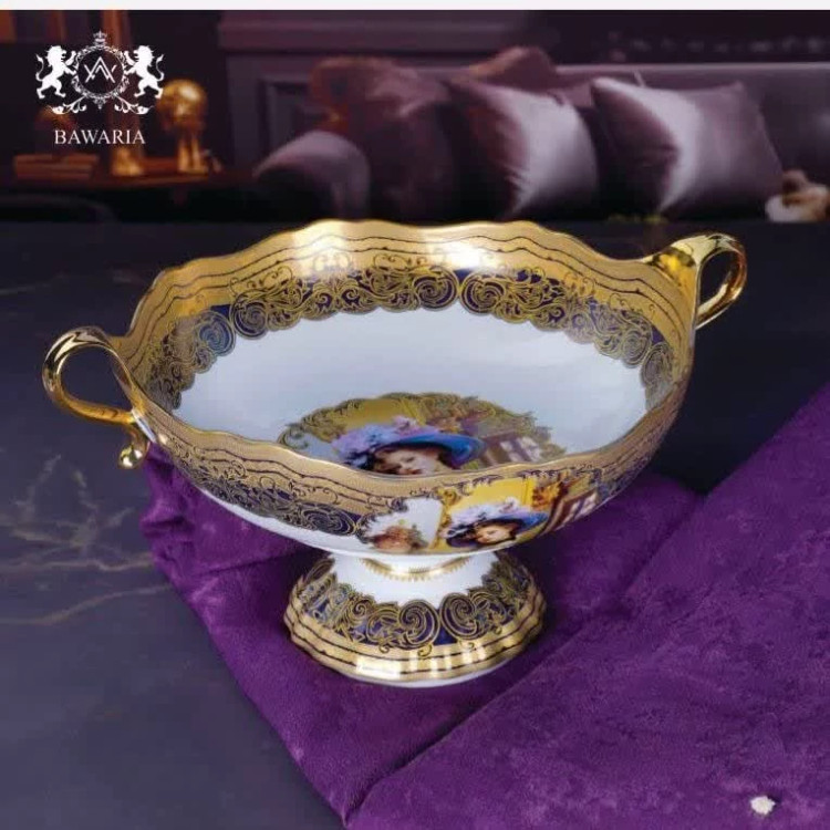 کشکول چینی بیضی BAVARIA مدل رزواتر پرنس 226P با ارسال رایگان