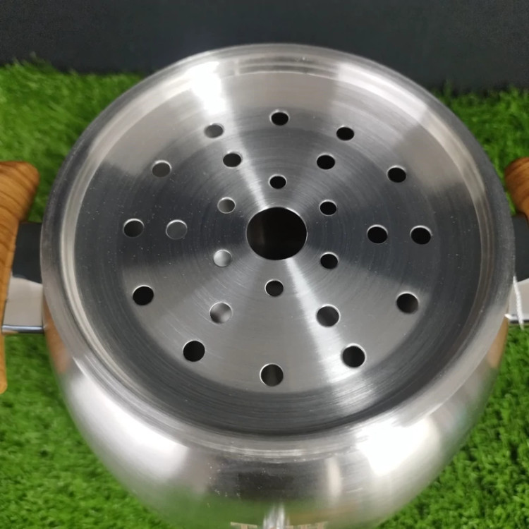 کتری روگازی استیل 5.5 لیتر برند قیطاسی T.G.H کد 6005 با ارسال رایگان