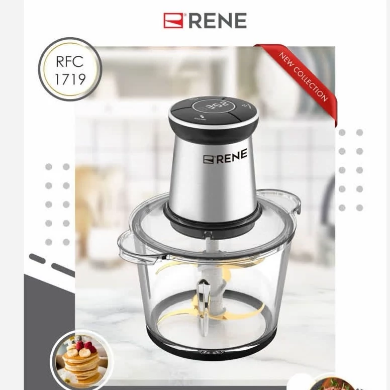 خردکن برقی RENE مدل RJB-1719، ظرفیت 3 لیتر، با ضمانت 24 ماهه