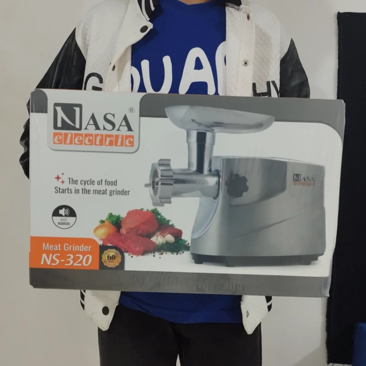 چرخ گوشت آلومینیوم ناسا مدل NS-320 با ضمانت 18 ماهه با ارسال رایگان